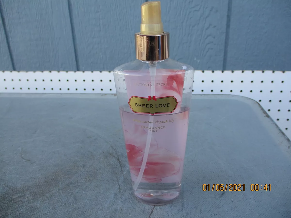 Vintage Victoria s Secret Sheer Love Fragrance Mist Spray Perfume 8.4 Fl Oz 75