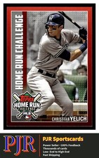 2019 Topps #HRC-34 Christian Yelich Milwaukee Brewers  Home Run Challenge Codes
