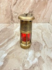 Antik Messing Maritim Marine Schiff Laterne &Ouml;llampe Maritim Vintage Bootsleuchte