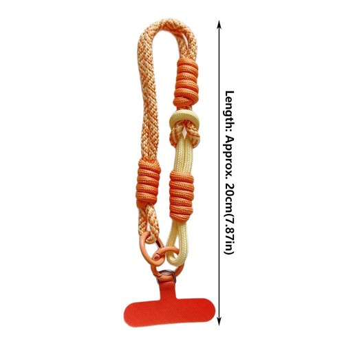Braided Anti-lost Rope Dopamine Phone Wrist Straps Mobile Phone Lanyard - Zdjęcie 2 z 17