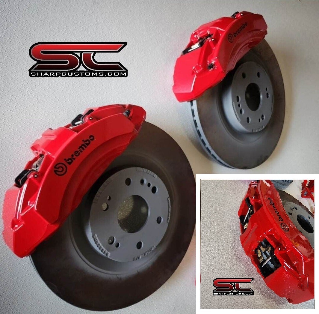 Front only 20212023 Cadillac Escalade V Brembo Big Brake Kit Tahoe