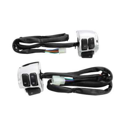 Daytona Parts Co DAY-80324 60 Handlebar Wiring Harness w/Chrome Switc
