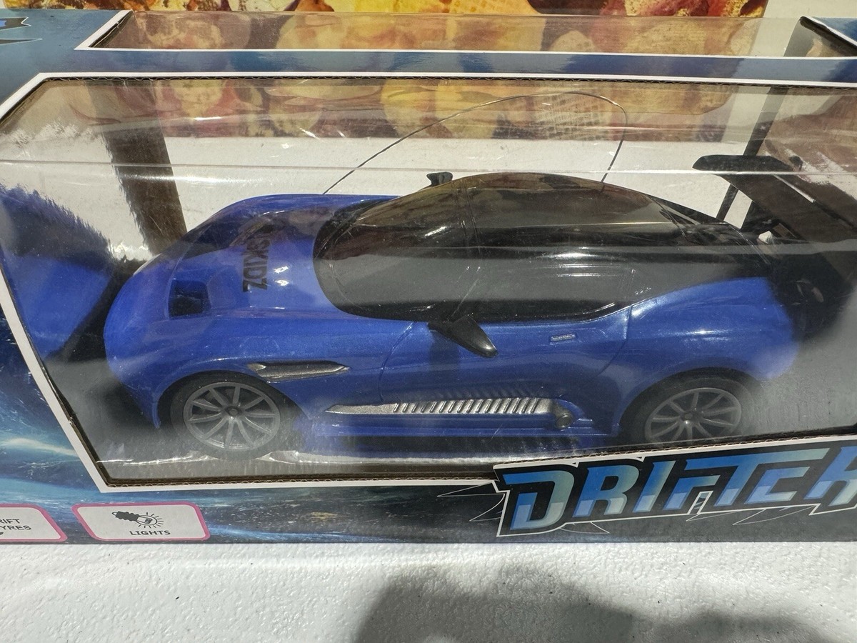 Skidz RC 1:24 Scale Remote Control Drifter Racer Car (Blue) | eBay