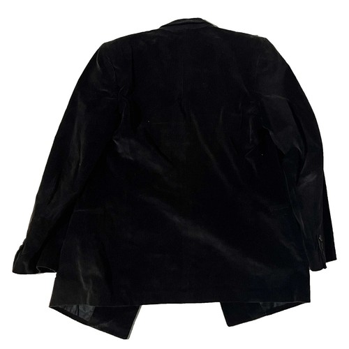 Sergio Pellori Women Black Italian Suit Button Closure Jacket Size 8 - Picture 2 of 7