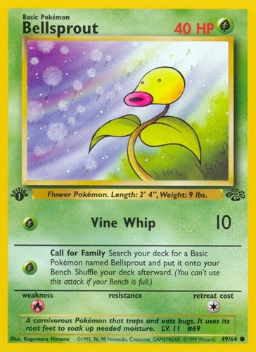 ☘️🔥💧⚡️ Vintage Pokemon Karten Sammlung - 1999 Jungle Set - WOTC - You Pick - Bild 37 von 52