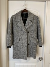 TOPSHOP Boucle Cocoon Coat Size 2
