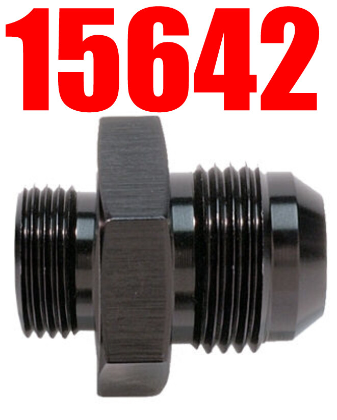 Aeromotive Tapered Flare Fitting -6an to -6an Aeromotive Tapered Flare Fitting -6an to -6an