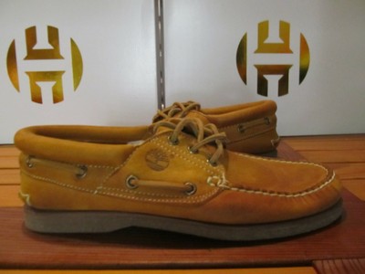 timberland tan boat shoes