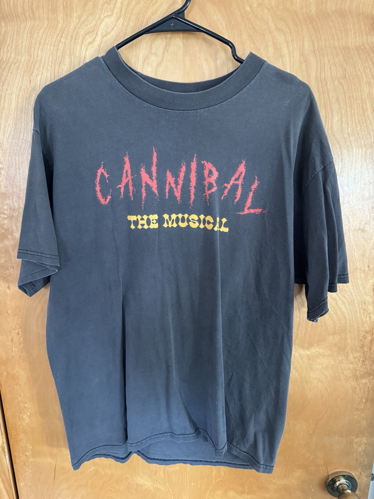 Vintage 1998 Cannibal The Musical T Shirt L, The Blood, The Horror, South Park
