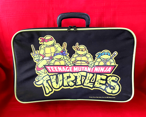 Teenage Mutant Ninja Turtles Kids Travel Luggage Suitcase 1989 Mirage Studios - Picture 17 of 18