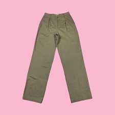 Brooks Brothers Women s Size 6 Classic Straight Leg Pleated Khaki Chino Pants