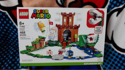 LEGO 71362~Super Mario Guarded Fortress Expansion Set~468 pc~Koopa~Plant~Sealed