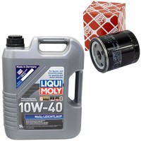 MotoröL Set 10W-40 5 Liter + ÖLfilter FüR Citroen C5 I C4 Fiat Lancia Peugeot