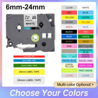 Schriftband Kompatibel für Brother TZe-231 344 154 P-Touch E100 H100R 1000 1010
