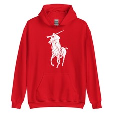 Solo Unisex Hoodie Red/White 