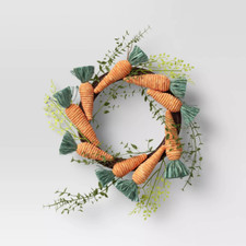 Opalhouse Decoartive Corn Husk Carrot Wreath Target Easter Spring Baby Shower