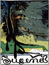 Decoration Poster.Wall art.Home room design.Jugend.Youth cover.Green girl.9416