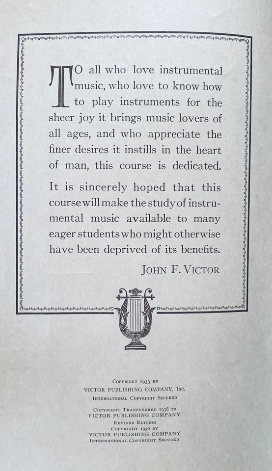 Bassoon Instructor The Victor Method of Class Instruction for Band & Orchestra - Image 3 of 4