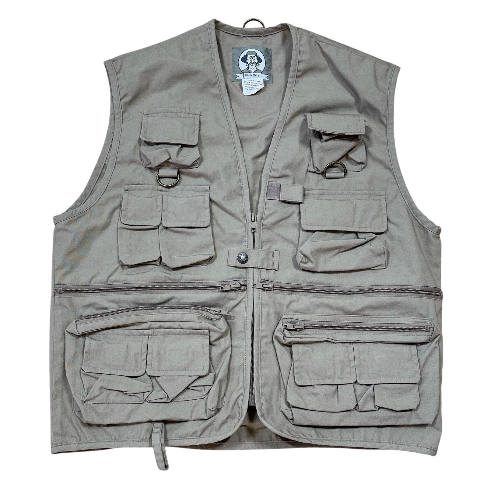 Uncle Milty Vest Mens L Khaki Multi-Pocket Fishing Hunting Travel Photography
Opens in a new window 