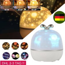 LED Sternenhimmel Nachtlicht Projektor Lampe mit Musik Erwachsene Baby Kinder