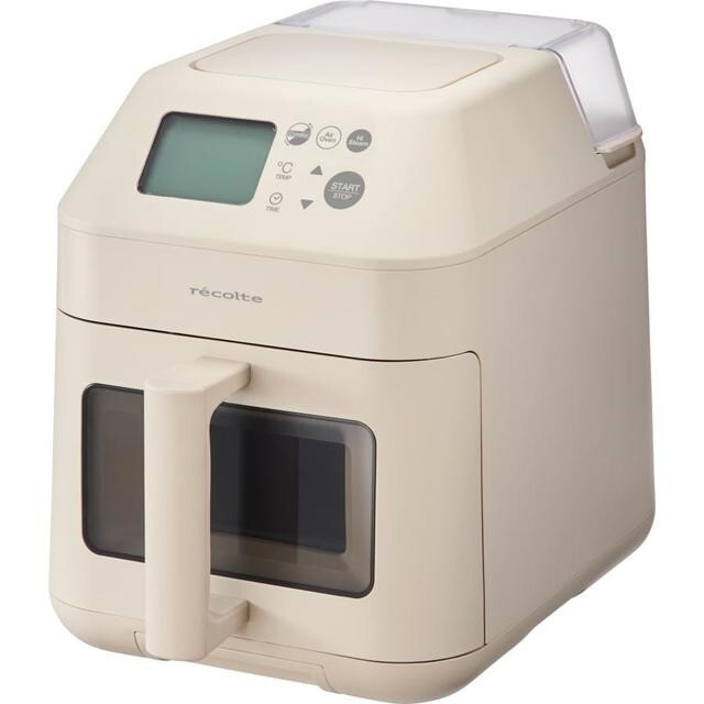 récolte High Steam Air Oven Non Fryer AC100V RAO-3 Cream White
