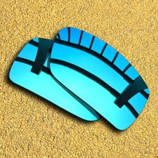 Polarized Lenses Replacement for-Costa Del Mar Harpoon - Ice Blue Mirror