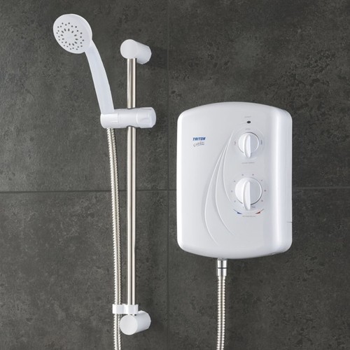 Triton Enrich white Electric Shower eBay