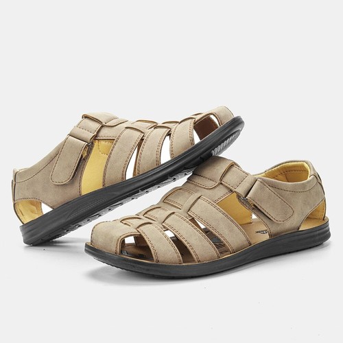 2023 Nuevas Sandalias de Moda Verano Para hombres Zapatos de Playa Informales Transpirables - Imagen 21 de 28