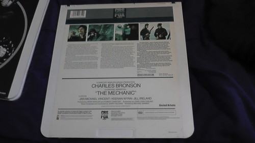 CED VIDEO DISC THE MECHANIC CBS FOX CHARLES BRONZEON CAPACITANCE DISQUE ÉLECTRONIQUE - Photo 4/9