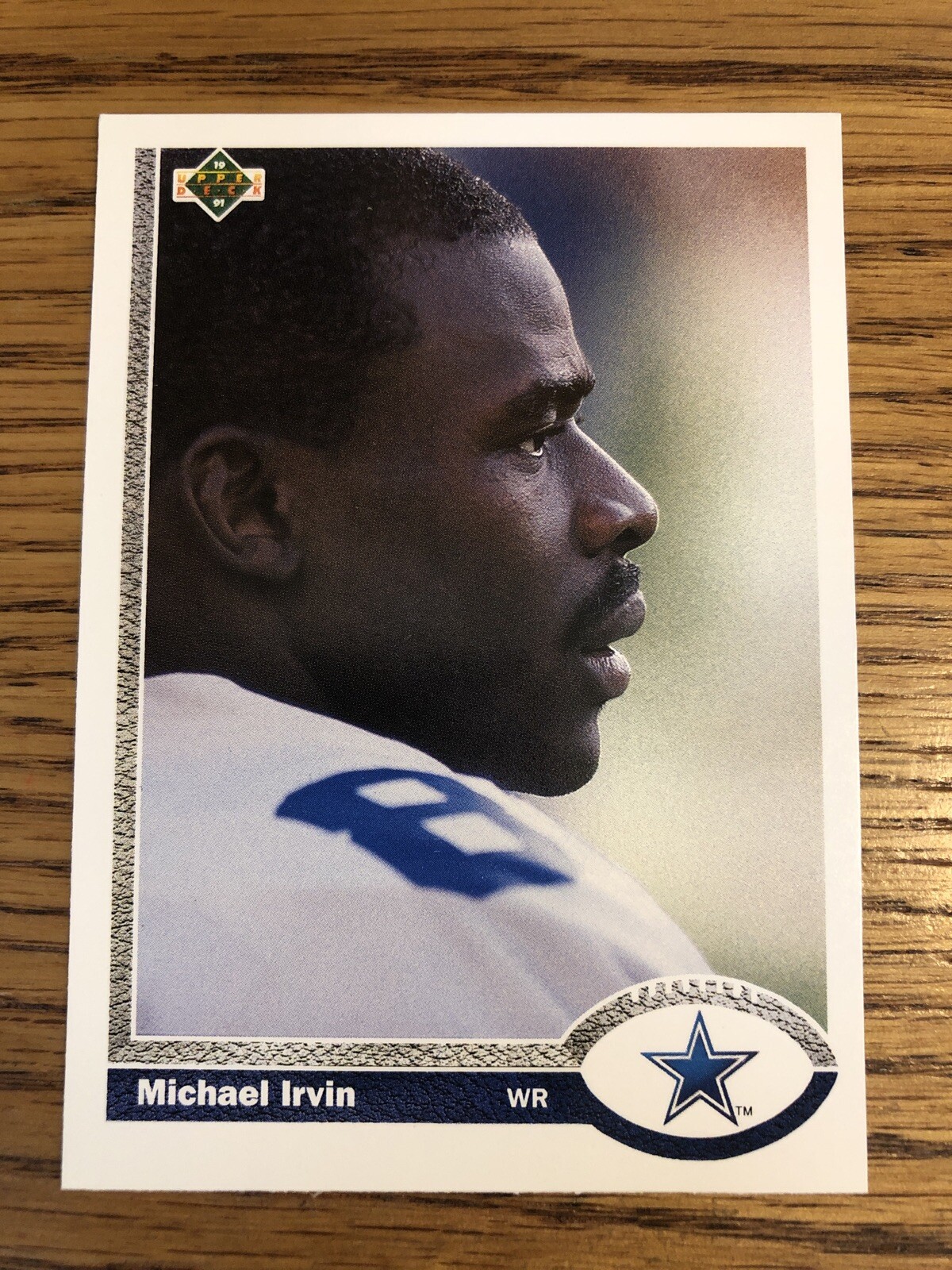 Michael Irvin 1991 Upper Deck Cowboys #107   *4438*