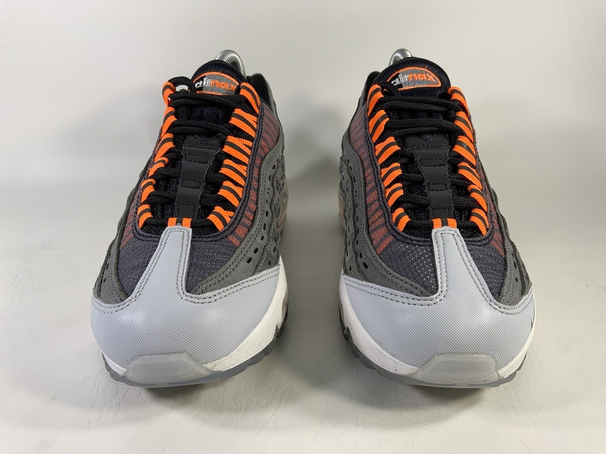 Nike Air Max 95 Kim Jones Total Orange Black Grey Mens Size