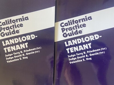 California Practice Guide LANDLORD TENANT 2024 Rutter Group Thomson Reuters West
