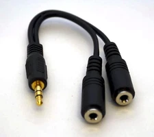 Guitar Hero Band DOUBLE DRUM PEDAL CABLE Splitter XBox ONE 360 PS4 PS3 Wii LIVE