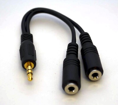 Guitar Hero Band DOUBLE DRUM PEDAL CABLE Splitter XBox ONE 360 PS4 PS3 Wii LIVE