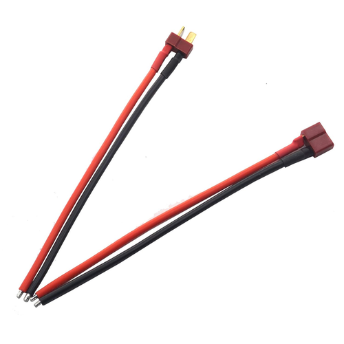 3Pairs Sharegoo Deans T Plug Male Female Connector 150Mm 14AWG Soft Silicone - Picture 4 of 12