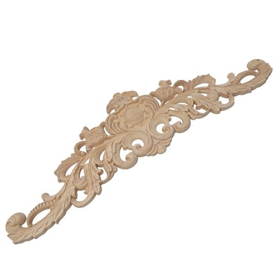 DIY unbemalte Holz Aufkleber f??r M?bel Verzierung klassisch geschnitzte Applik