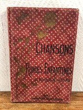 Weckerlin CHANSONS & RONDES ENFANTINES des Provinces de la France GARNIER (1889)