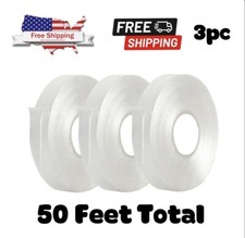 Transparent Double - Side Tape 3 Pc Strong Adhesive Clear Tone Free Shipping