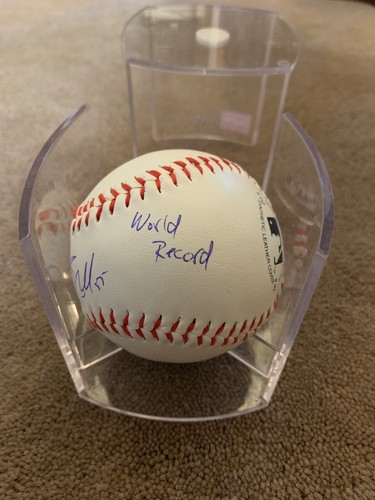 Josh Bell Autographed Baseball Pittsburgh Pirates Allegheny Inscription W/CASE - Picture 3 of 5