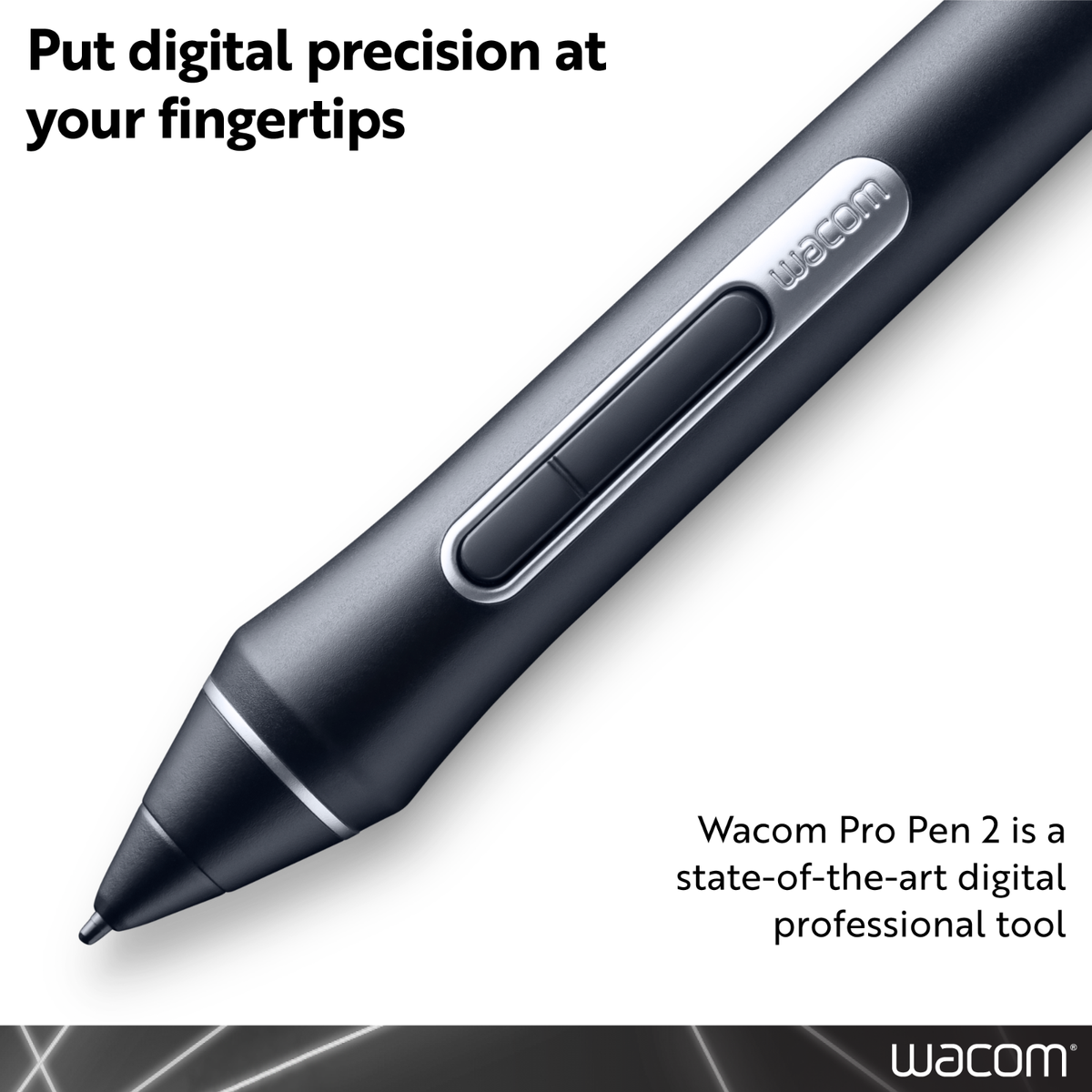 Wacom Pro Pen 2 | Digital Pen/Stylus | KP504E | Wireless | 1