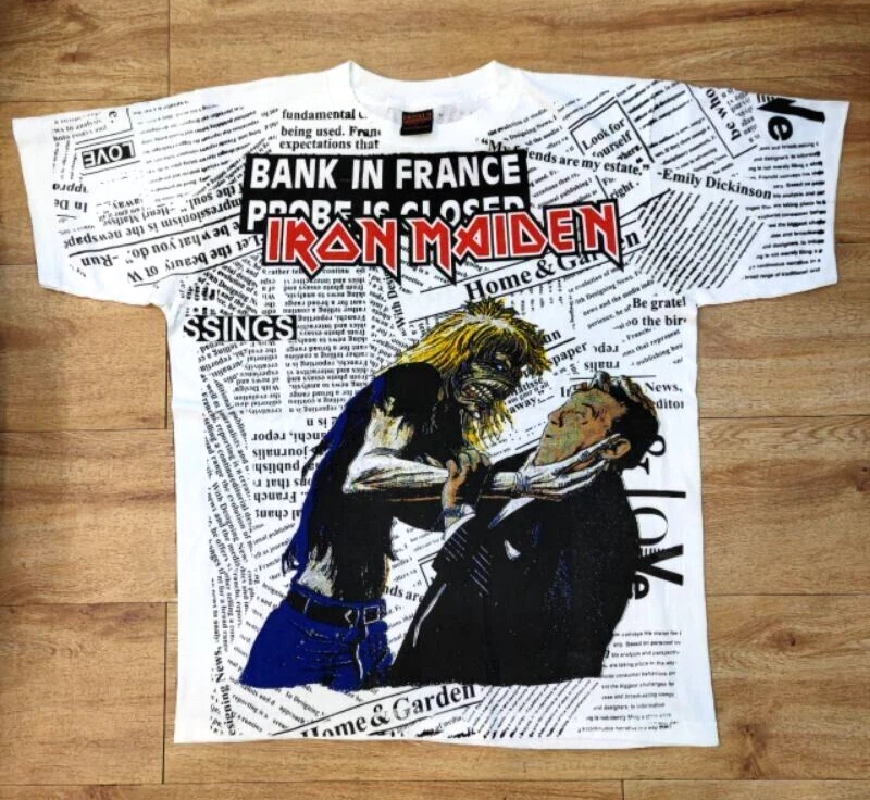 悶絶】 IRON MAIDEN VINTAGE SIZE ：【 L 】 | fpfs.com.py