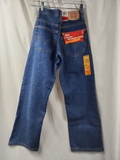 Levi's 569 Boy's Slim Straight Leg Denim Blue Jeans Size 11 Slim 23 1/2 x 25 1/2