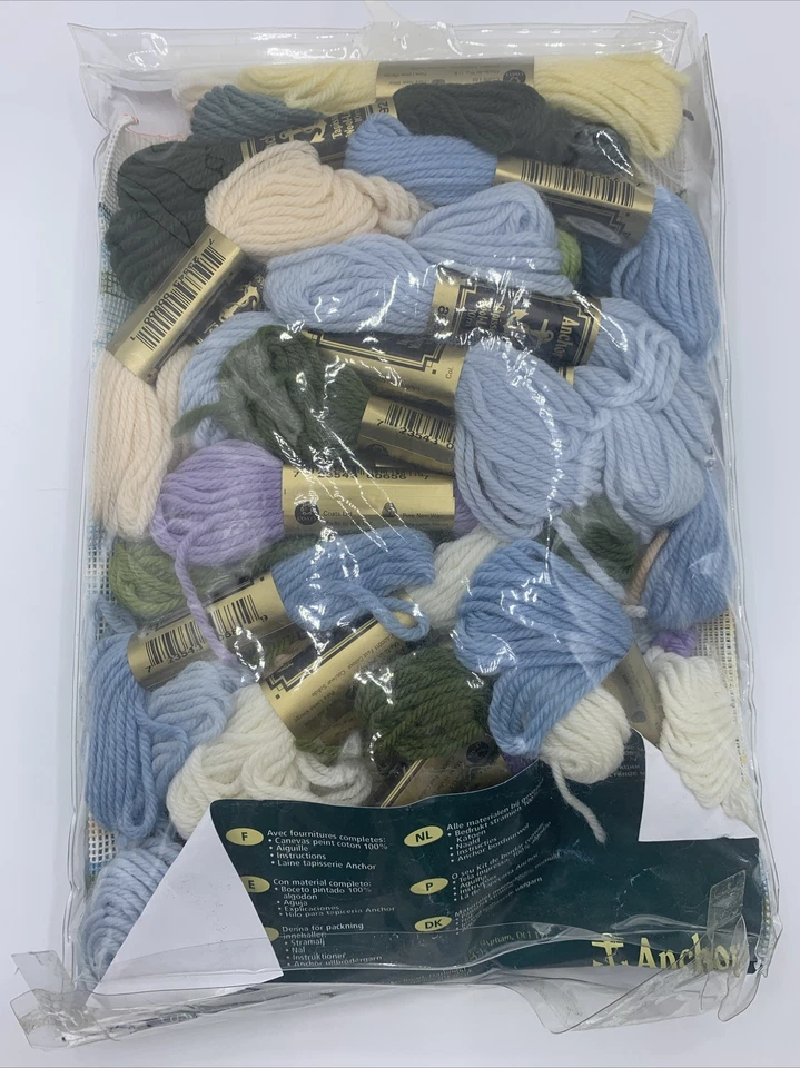 Kit de tapeçaria âncora cisnes MR340 NOVO lago lago pássaros casacos artesanato Reino Unido - Imagem 3 de 4