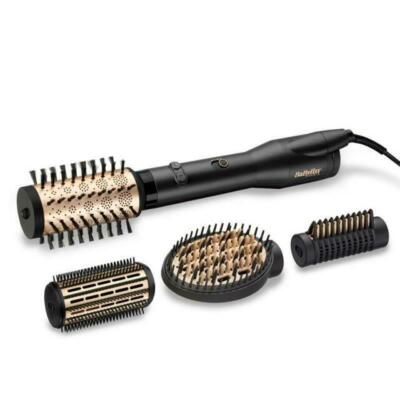 BaByliss Big Hair Luxe AS970E Rotierende Warmluftbürste NEU 650W Lockenstab