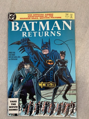 Batman Returns #1 B (1992) DC Comics 9.2 NM- Movie Adaptation Special 1st Print