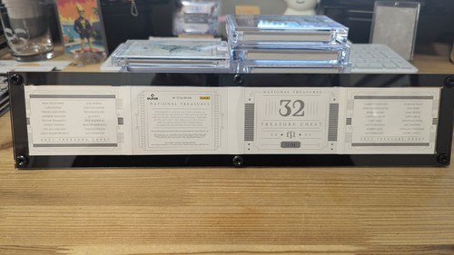 2021 Panini National Treasures Jersey/Bat Relic #TC32-book 21/99 Custom Case - Picture 8 of 14