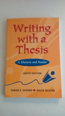 Writing with A Thesis 9e Infot - Paperback - VERY GOOD