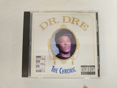 Dr.Dre ‎–The Chronic  P1 57128 Dr. Dre The Chronic CD No Inmates Decal P2-57128 Death Row