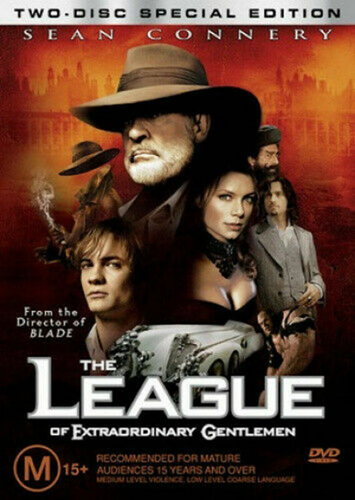 The League of Extraordinary Gentlemen DVD Adventure/Feature Sean Connery