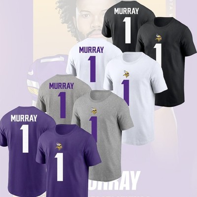 Welcome Kyler Murray #1 Minnesota Vikings 2026 Player Name & Number Fan Look